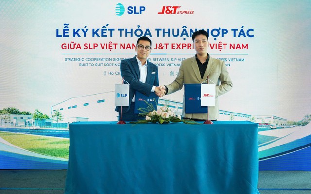 SLP v&agrave; J&T Express hợp t&aacute;c x&acirc;y dựng trung t&acirc;m logistics tự động h&oacute;a tại miền Nam - Ảnh 1.