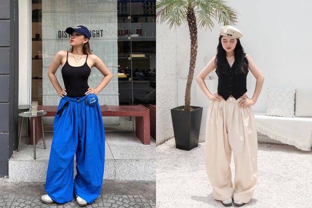 Từ 25 đến 55 tuổi đều có thể mặc đẹp: Chiếc quần màu hồng đang gây bùng nổ - Ảnh 14.