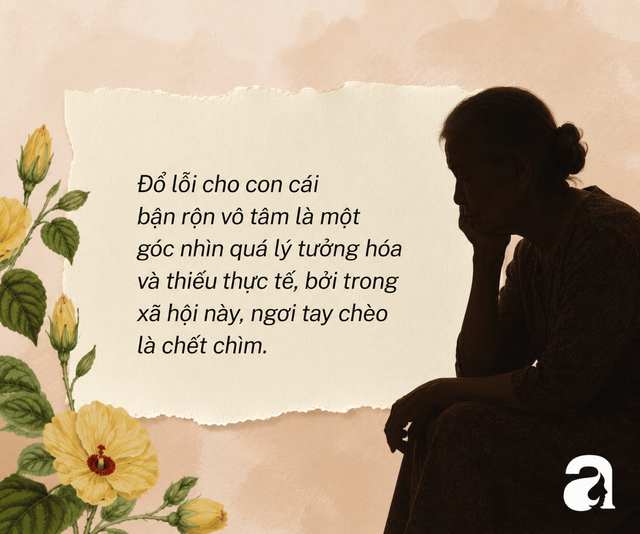 Chữ HIẾU thời bão giá: Ngơi tay chèo là chết chìm, con biết bấu víu vào ai? - Ảnh 2.