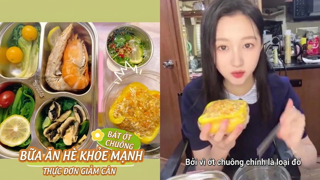 Đu trend 'bát ớt chuông' giảm mỡ của mỹ nhân phim 