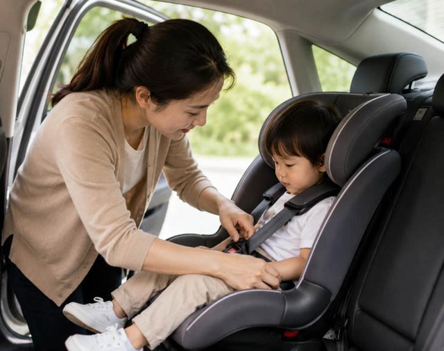 Bố mẹ đừng quên từ 1/7, trẻ em đi ô tô bắt buộc phải có ghế an toàn! - Ảnh 3.