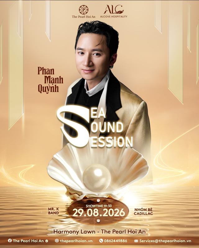 The Pearl Hoi An tiếp tục định vị chuỗi âm nhạc bên biển “Sea Sound Session” với trải nghiệm nghệ thuật mới - Ảnh 1.