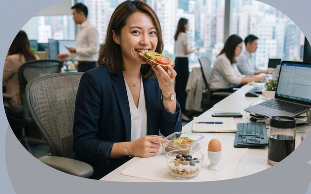 Sáng nào chị đồng nghiệp cũng ăn
