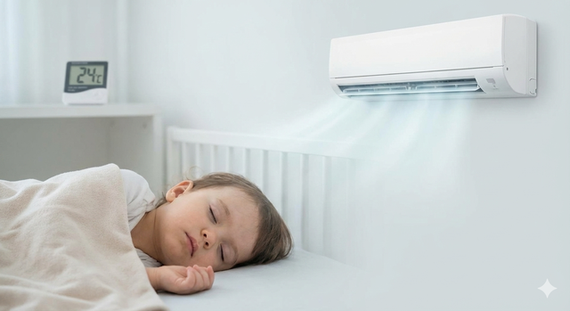 Đừng lén tắt điều hòa của trẻ lúc nửa đêm nữa, bởi vì… - Ảnh 3.