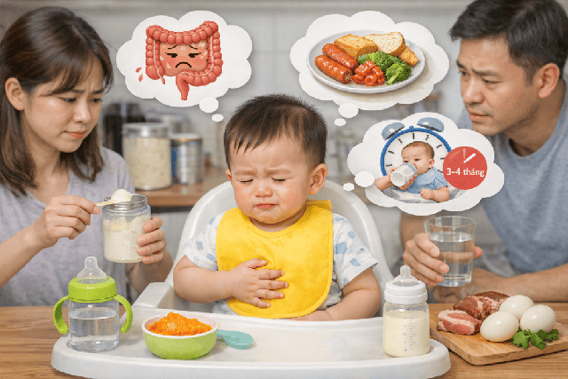 4 kiểu cho ăn làm hỏng dạ dày của con nhưng nhiều mẹ vẫn vô tư làm - Ảnh 3.