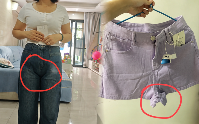 Mẹo mua quần jean đang viral tr&ecirc;n Threads gi&uacute;p bạn chọn quần kh&ocirc;ng bị k&iacute;ch đũng - Ảnh 1.