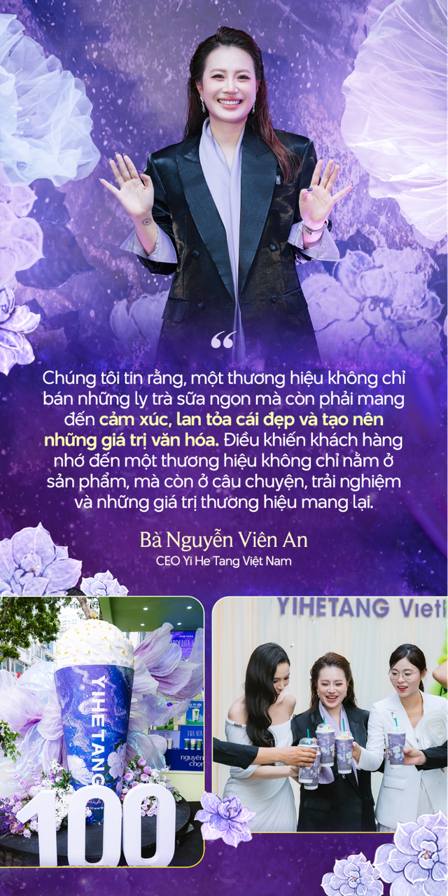 Yi He Tang chạm mốc 100 cửa hàng với không gian ngập tràn sắc tím - Ảnh 1.