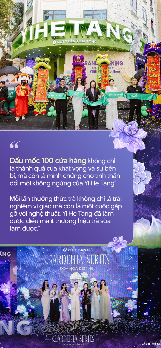 Yi He Tang chạm mốc 100 cửa hàng với không gian ngập tràn sắc tím - Ảnh 3.