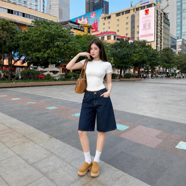 Quần short lửng v&agrave; c&ocirc;ng thức phối đồ chuẩn 