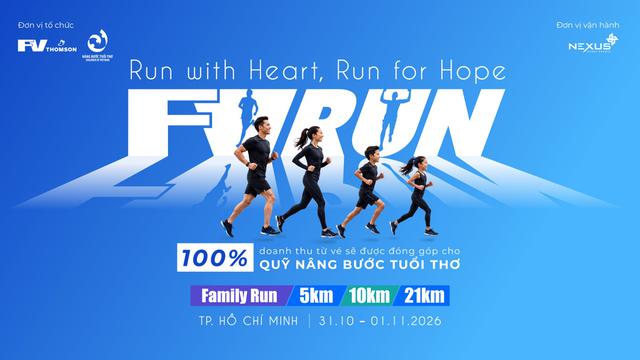Công bố FV RUN - giải chạy gây quỹ hỗ trợ trẻ em nghèo khuyết tật - Ảnh 1.