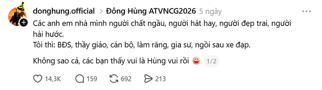Đông Hùng vừa mở màn 'Anh trai vượt ngàn chông gai', mạng xã hội lập tức rần rần: