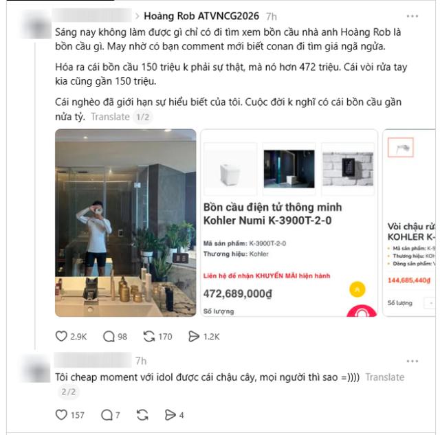 Hậu trường Hoàng Rob: Cuộc sống kín tiếng của nghệ sĩ triệu đô trong Anh Trai Vượt Ngàn Chông Gai - Ảnh 10. Hậu trường Hoàng Rob: Cuộc sống kín tiếng của nghệ sĩ triệu đô trong Anh Trai Vượt Ngàn Chông Gai - Ảnh 10.
