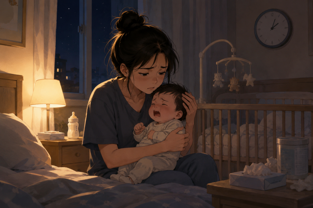 Đoạn clip khiến nhiều mẹ bỉm như nhìn thấy chính mình: Đừng nhìn thấy 1 mẹ bỉm ngủ đến 8-9h mà vội vàng đánh giá, phán xét họ - Ảnh 1.