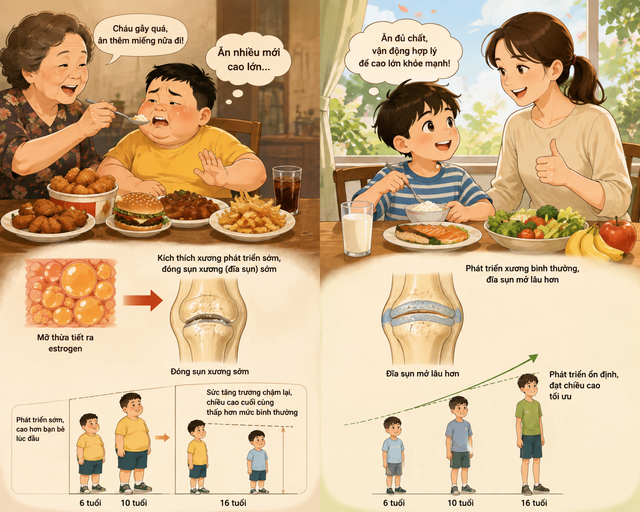 Trẻ dậy thì sớm, béo phì, chậm phát triển chiều cao? Cội nguồn đều do cha mẹ để con ăn uống kiểu này - Ảnh 1.