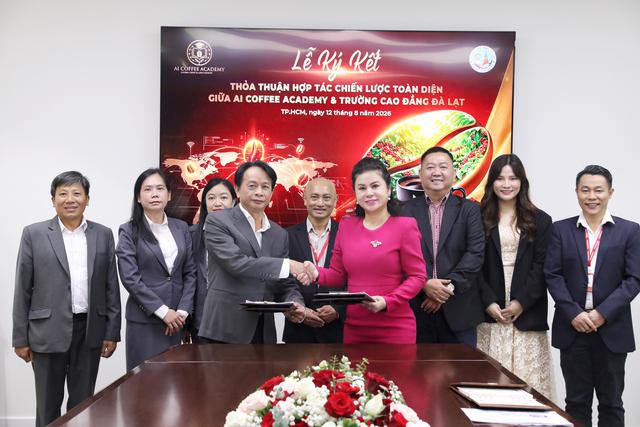 Hợp tác ứng dụng trí tuệ AI để cà phê Việt tiếp tục bước ra thế giới - Ảnh 1.