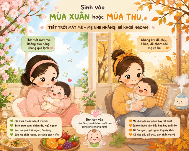 Sinh con khung giờ v&agrave;ng mang ph&uacute;c kh&iacute; cho b&eacute; v&agrave; gia đ&igrave;nh bạn - Ảnh 1.