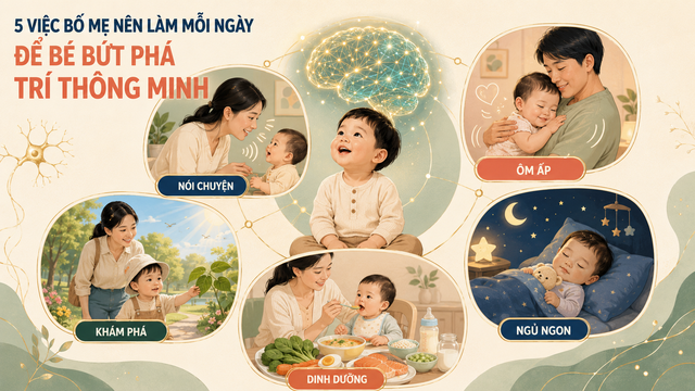 5 Việc mẹ cần l&agrave;m mỗi ng&agrave;y để ph&aacute;t triển tr&iacute; th&ocirc;ng minh trẻ hiệu quả - Ảnh 2.