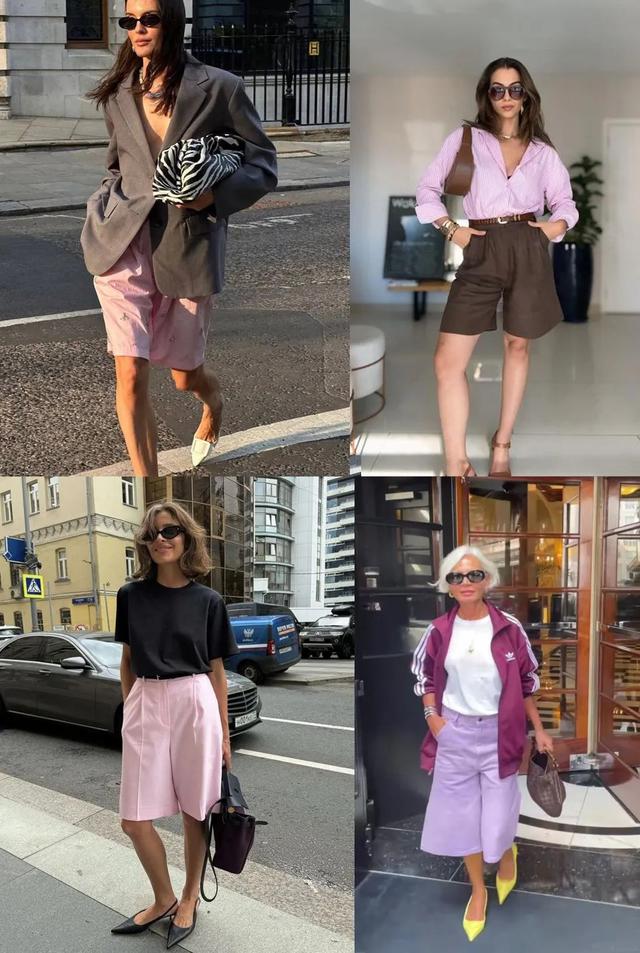 Quần shorts phong c&aacute;ch old money: 5 nh&oacute;m m&agrave;u gi&uacute;p mặc đẹp cả tuần m&ugrave;a h&egrave; - Ảnh 5.