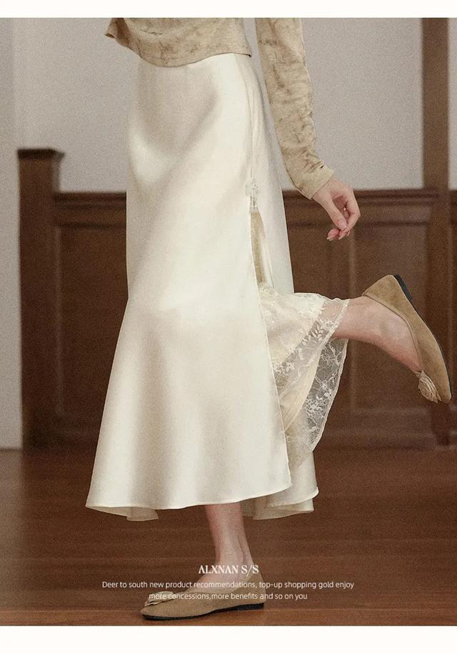 Một chiếc chân váy satin, 5 cách phối chuẩn old money từ công sở đến kỳ nghỉ - Ảnh 6.