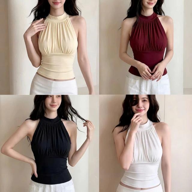 Một chiếc &aacute;o yếm, 4 c&ocirc;ng thức phối đồ thanh lịch cho n&agrave;ng th&iacute;ch vẻ ngo&agrave;i 