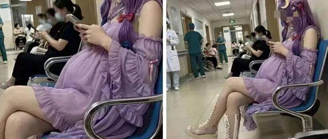 Ảnh chụp trộm 1 mẹ bầu ngoài phòng khám thai này có gì mà khiến nhiều người bàn tán? - Ảnh 1.