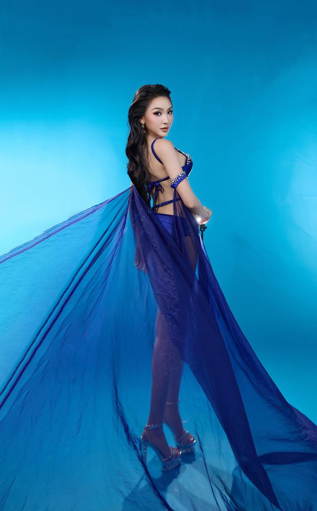 Á hậu Bảo Châu khoe vóc dáng săn chắc, tiết lộ kỷ luật được rèn từ 10 năm theo dancesport cùng Khánh Thi - Phan Hiển - Ảnh 7.