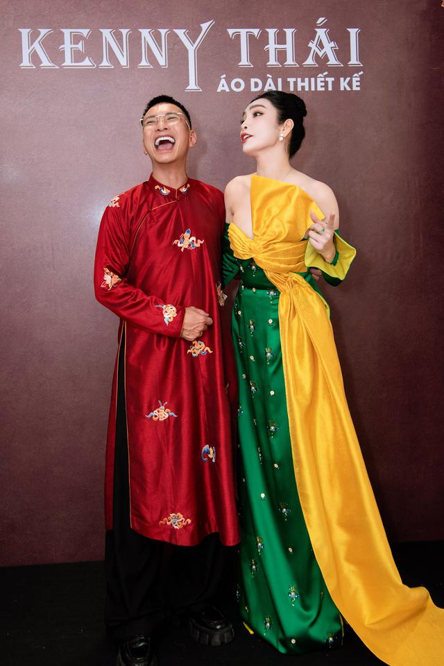 Á hậu Thụy Vân, Huyền My, Thu Quỳnh cùng dàn sao hội ngộ chúc mừng NTK Kenny Thái - Ảnh 2.