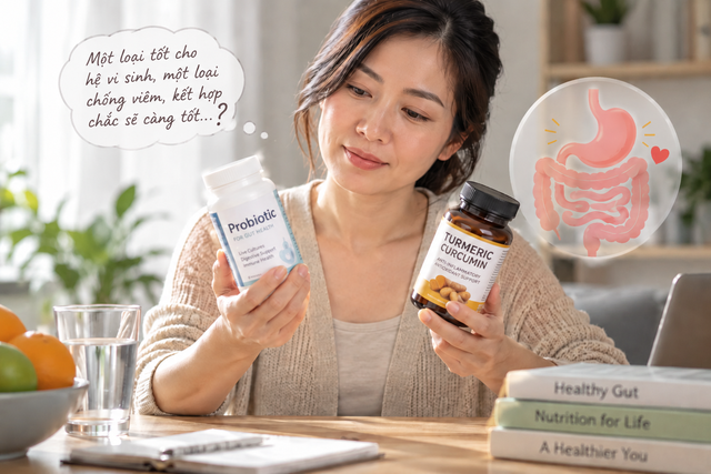 Probiotic kết hợp nghệ: C&oacute; thực sự tốt cho đường ruột? - Ảnh 1.