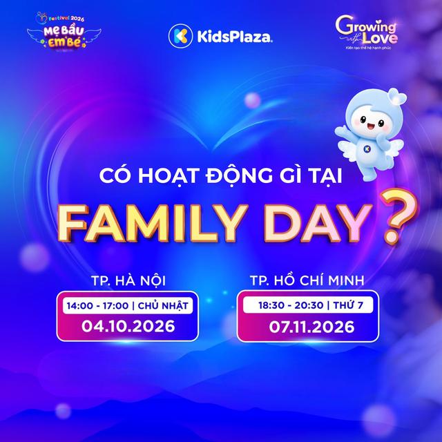 Festival Mẹ Bầu & Em Bé 2026 chính thức trở lại với hành trình “Growing With Love – Kiến tạo Thế hệ Hạnh Phúc” - Ảnh 5.