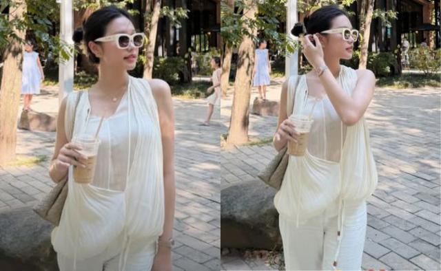 Do&atilde;n Hải My trở lại phong c&aacute;ch tiểu thư phố phường sau những ng&agrave;y giản dị ở qu&ecirc; Văn Hậu - Ảnh 1.