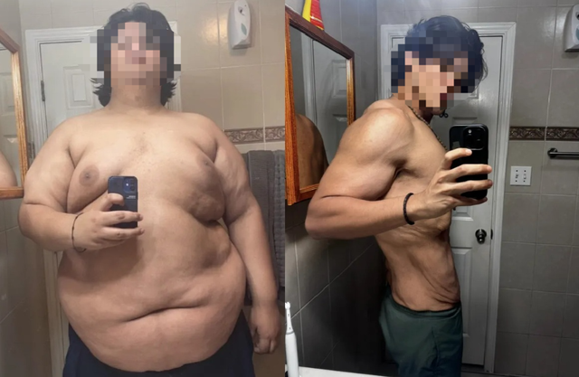 Từng nặng 210kg, ăn 8 quả trứng, 1 đĩa mì vào bữa sáng, chàng trai 22 tuổi giảm 124kg trong chưa đầy 3 năm chỉ nhờ 1 thay đổi - Ảnh 2.