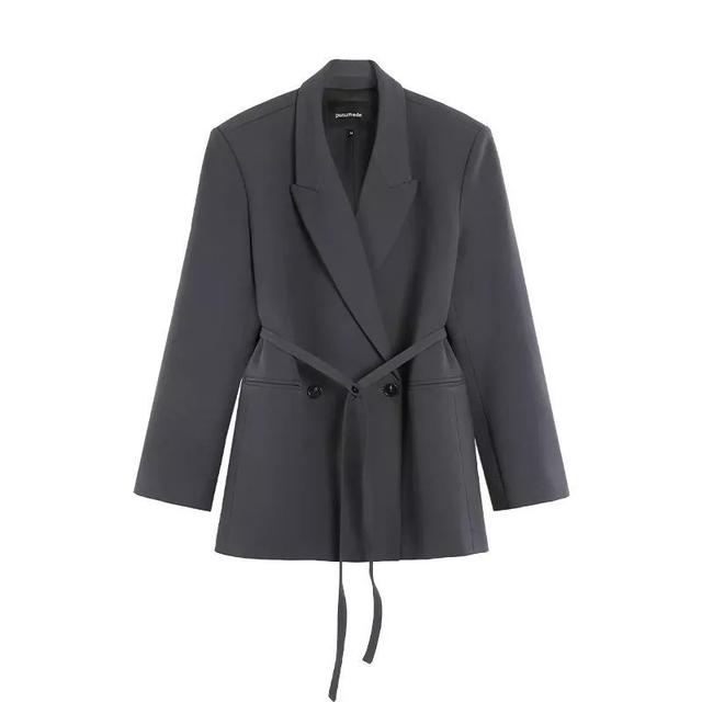 Blazer c&oacute; đai buộc: Mảnh gh&eacute;p old money gi&uacute;p diện mạo đầu thu th&ecirc;m kh&iacute; chất - Ảnh 3.
