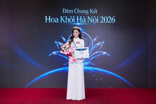 Cận cảnh nhan sắc Tân Á khôi 1 Hoa khôi Hà Nội 2026 - Ảnh 1.