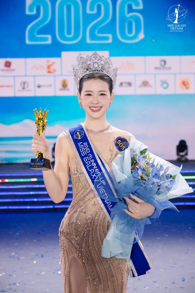 Sắc v&oacute;c của &Aacute; hậu 2 Miss Galaxy Vietnam 2026 - Ảnh 1.