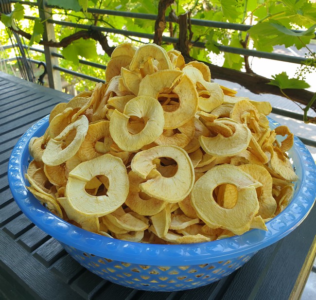 Chỉ với cách làm táo sấy cực dễ để ăn vặt cả ngày không lo tăng cân đã nhận "bão like" từ MXH - Ảnh 9.