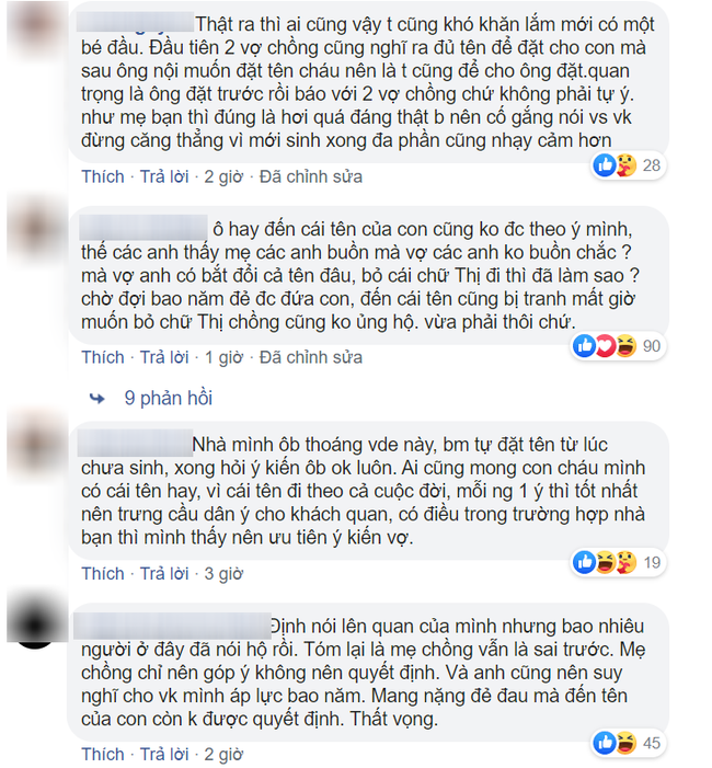 Mẹ chồng đặt tên cho cháu bị nàng dâu chê quê mùa và màn đáp trả của anh chồng khiến cô càng nóng máu, dân tình cũng ngao ngán thay - Ảnh 4.