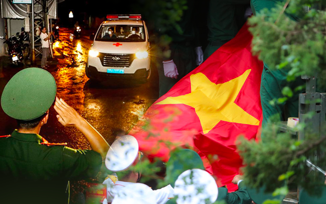 Lời chào tiễn biệt đầy bi tráng của nhà binh: "Đồng đội ơi an nghỉ nhé, sứ mệnh người lính chúng tôi sẽ thay anh hoàn thành" - Ảnh 1. Lời chào tiễn biệt đầy bi tráng của nhà binh: "Đồng đội ơi an nghỉ nhé, sứ mệnh người lính chúng tôi sẽ thay anh hoàn thành" - Ảnh 1.