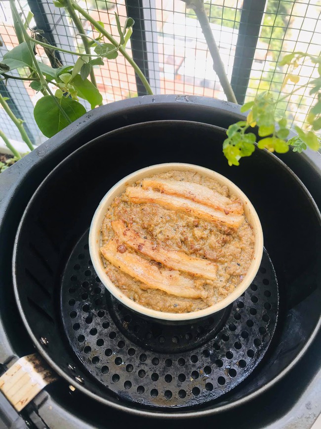 Pate bằng nồi chiên không dầu - Ảnh 3.