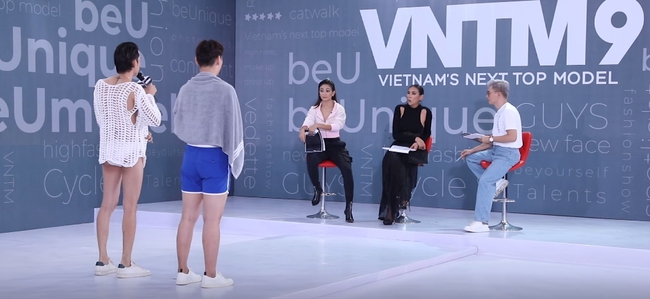 Vietnam's Next Top Model: Bị chê diện mốt &quot;không nội y&quot;, nam thí sinh &quot;tức mình&quot; xé luôn áo để dằn mặt Võ Hoàng Yến - Ảnh 3.