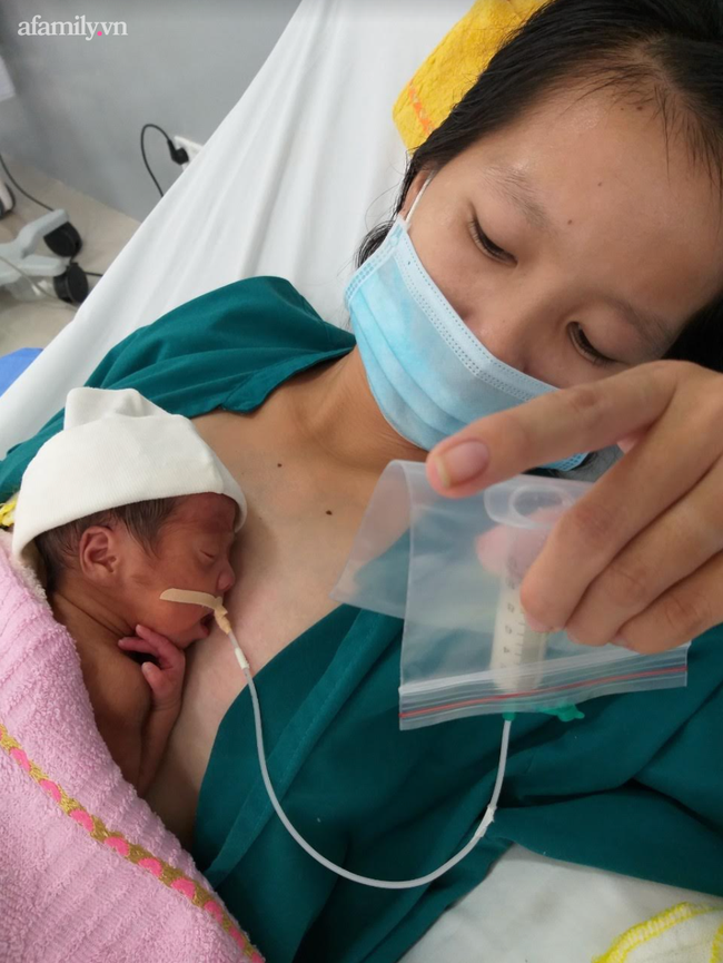 Mẹ hạnh phúc vỡ òa khi con gái sinh "cực non" chỉ 700gram, bé như chuột con được bác sĩ cứu sống ngoạn mục - Ảnh 4. Mẹ hạnh phúc vỡ òa khi con gái sinh "cực non" chỉ 700gram, bé như chuột con được bác sĩ cứu sống ngoạn mục - Ảnh 4.