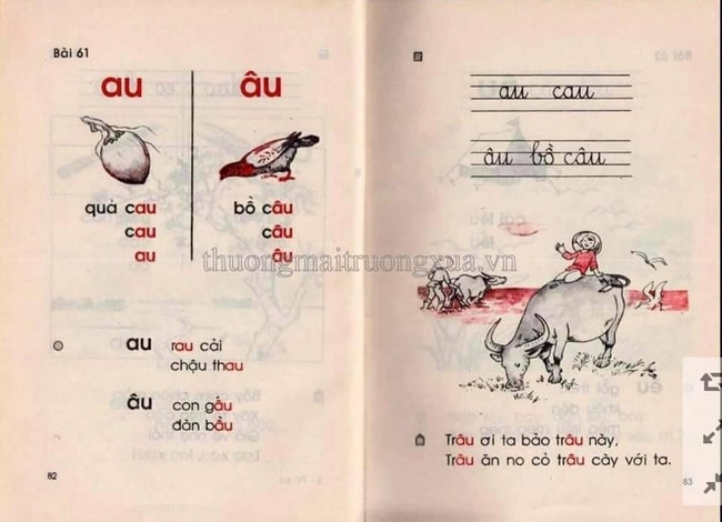 Xem lại ảnh sách Tiếng Việt lớp 1 ngày xưa, mở đầu là bài con gà trống &quot;Ò ó o&quot; mà sao nghẹn ngào như cả bầu trời tuổi thơ ùa về - Ảnh 13.