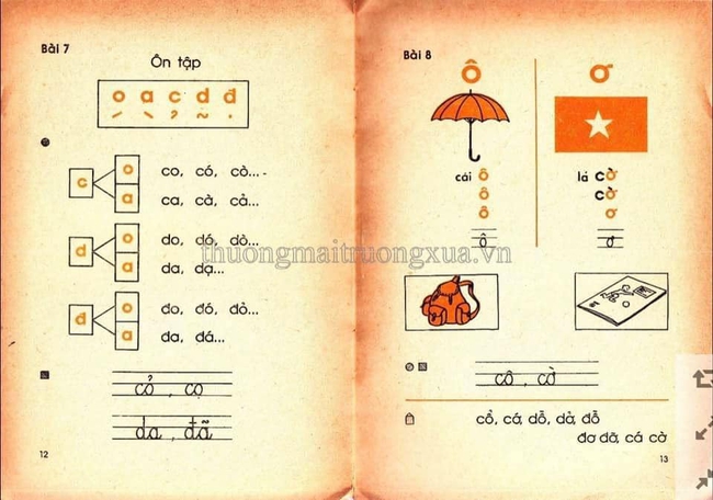 Xem lại ảnh sách Tiếng Việt lớp 1 ngày xưa, mở đầu là bài con gà trống &quot;Ò ó o&quot; mà sao nghẹn ngào như cả bầu trời tuổi thơ ùa về - Ảnh 5.