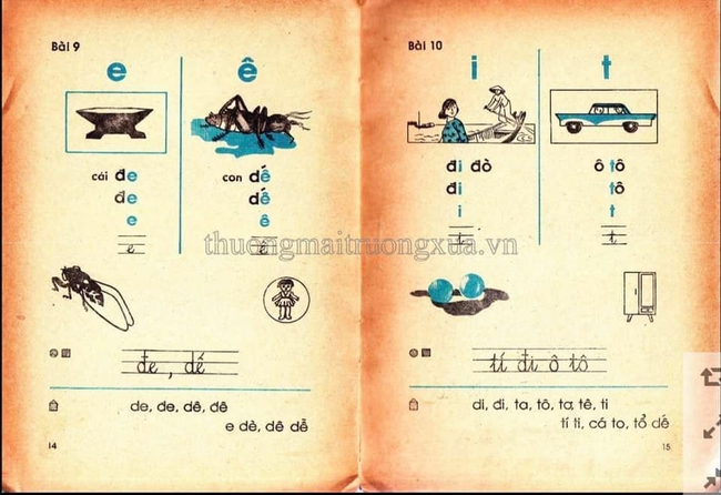 Xem lại ảnh sách Tiếng Việt lớp 1 ngày xưa, mở đầu là bài con gà trống &quot;Ò ó o&quot; mà sao nghẹn ngào như cả bầu trời tuổi thơ ùa về - Ảnh 6.