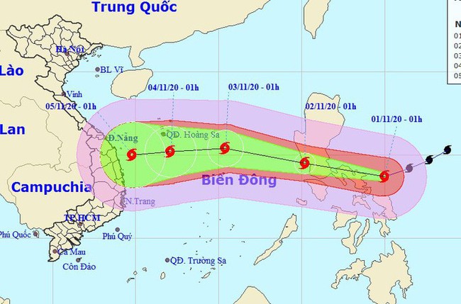 Siêu bão Goni giật trên cấp 17 càn quét Philippines, di chuyển nhanh vào biển Đông, miền Trung lại đối mặt với bão lớn - Ảnh 1.