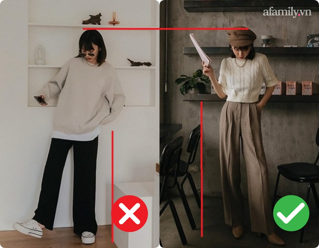3 chiêu mặc quần rộng tôn chiều cao cho riêng cô nàng "ba mét bẻ đôi" - Ảnh 1. 3 chiêu mặc quần rộng tôn chiều cao cho riêng cô nàng "ba mét bẻ đôi" - Ảnh 1.