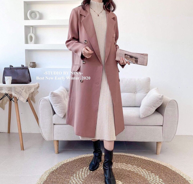 9 mẫu áo trench coat &quot;hàng tuyển&quot; giá từ 600k ai mặc cũng sang - Ảnh 13.