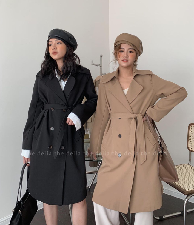 9 mẫu áo trench coat "hàng tuyển" giá từ 600k ai mặc cũng sang - Ảnh 17. 9 mẫu áo trench coat "hàng tuyển" giá từ 600k ai mặc cũng sang - Ảnh 17.