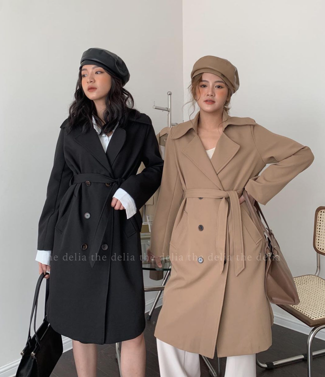 9 mẫu áo trench coat &quot;hàng tuyển&quot; giá từ 600k ai mặc cũng sang - Ảnh 17.