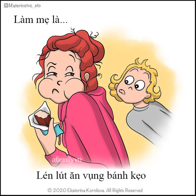 "Làm mẹ là..." - bộ tranh định nghĩa về nghề làm mẹ chân thật đến mức ai cũng tìm thấy mình trong đó - Ảnh 1. "Làm mẹ là..." - bộ tranh định nghĩa về nghề làm mẹ chân thật đến mức ai cũng tìm thấy mình trong đó - Ảnh 1.