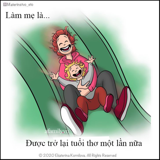 "Làm mẹ là..." - bộ tranh định nghĩa về nghề làm mẹ chân thật đến mức ai cũng tìm thấy mình trong đó - Ảnh 2. "Làm mẹ là..." - bộ tranh định nghĩa về nghề làm mẹ chân thật đến mức ai cũng tìm thấy mình trong đó - Ảnh 2.